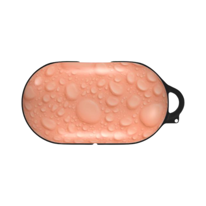 Earbud Case Cover – Apricot Rain