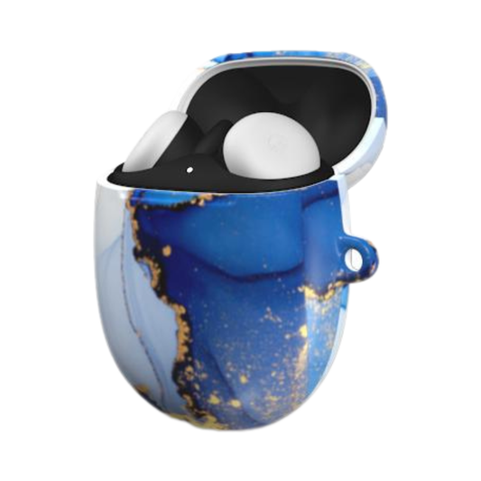 Earbud Tough Case – Azure Luxe