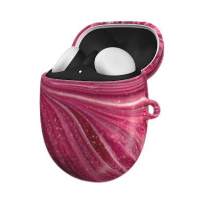 Earbud Tough Case – Crimson Marble