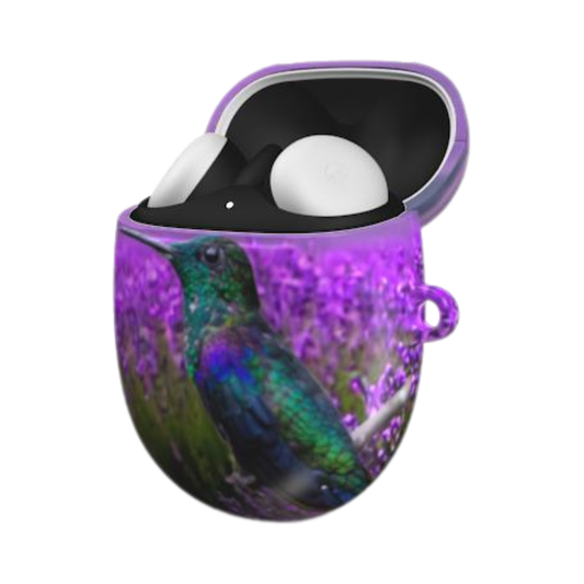 Earbud Tough Case – Hummingbird Reverie