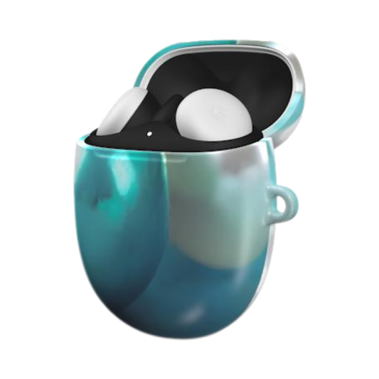 Earbud Tough Case – Mermaid's Pearl