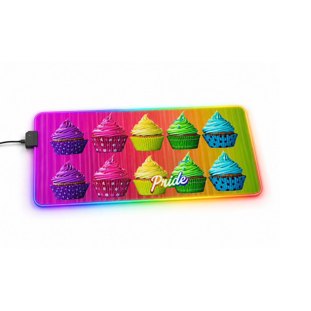 Gaming LED Desk Mat – Sweet Pride