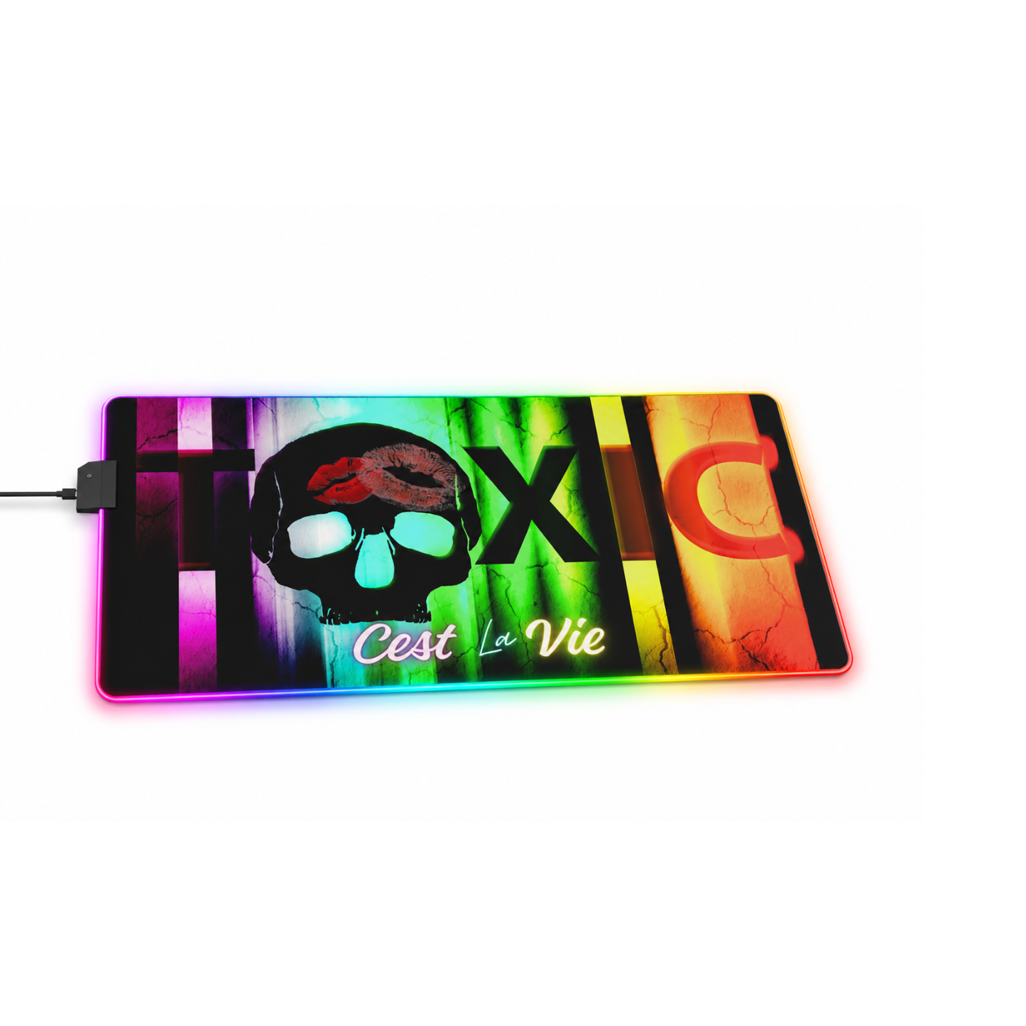 Gaming LED Desk Mat – Fatal Attraction