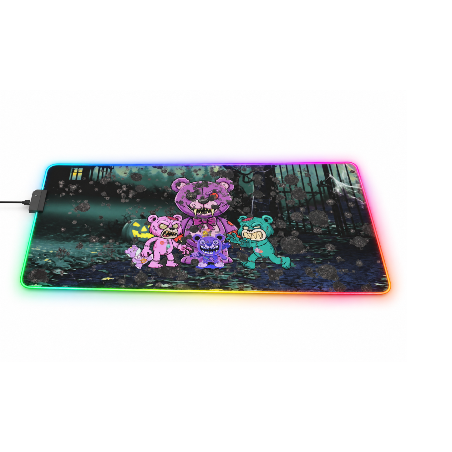 Gaming LED Desk Mat – Scare Bears