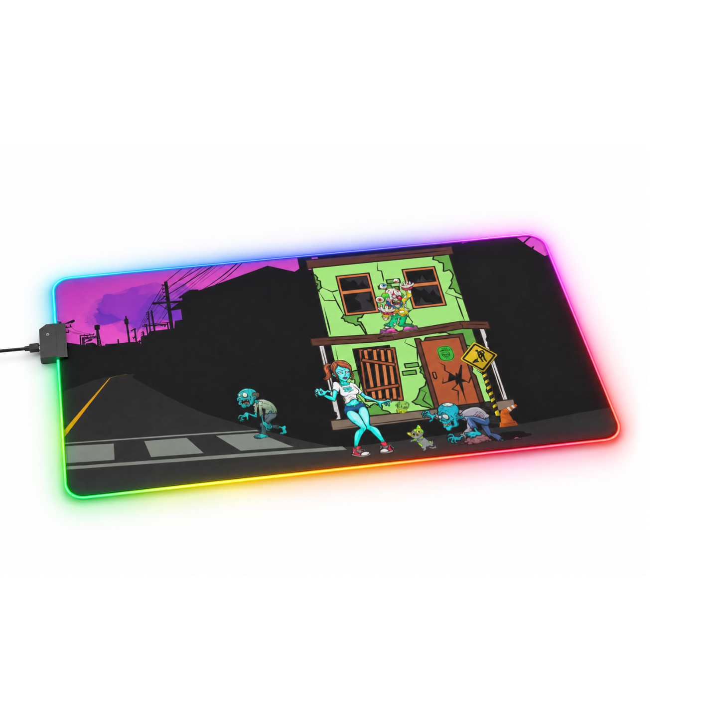 Gaming LED Desk Mat – Dead End