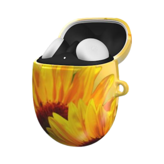 Earbud Tough Case – Sunlit Sunflowers
