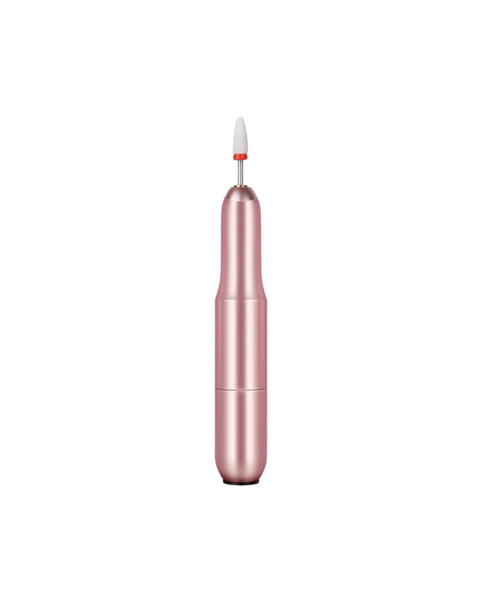 Electric Nail Drill - Professional Manicure File with 6 Drill Bits for Home & Salon Use