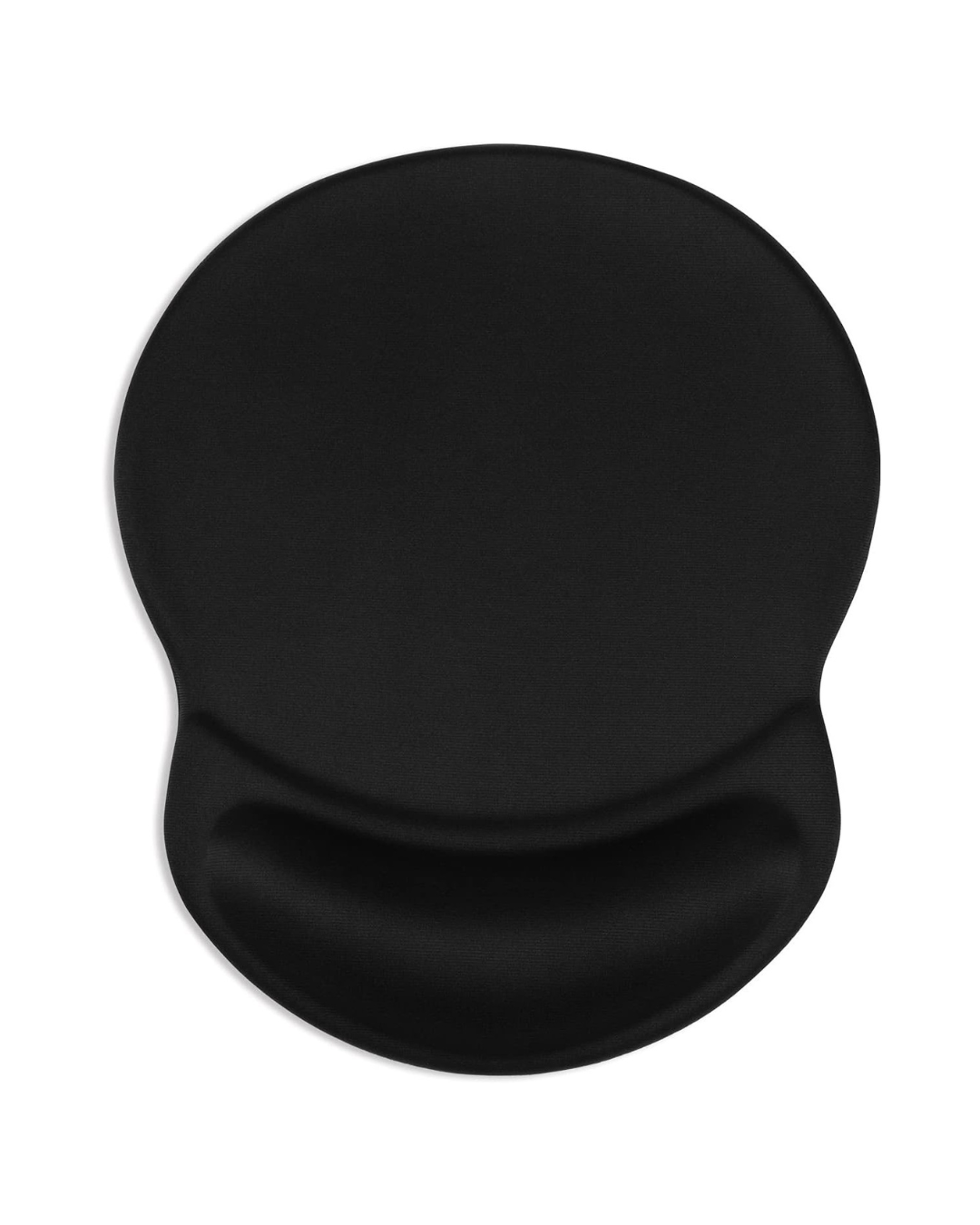 Ergonomic Mouse Pad with Gel Wrist Rest – Non-Slip PU Base, Smooth Lycra Surface for Precision Tracking, Easy Clean, For Wired & Wireless Mice