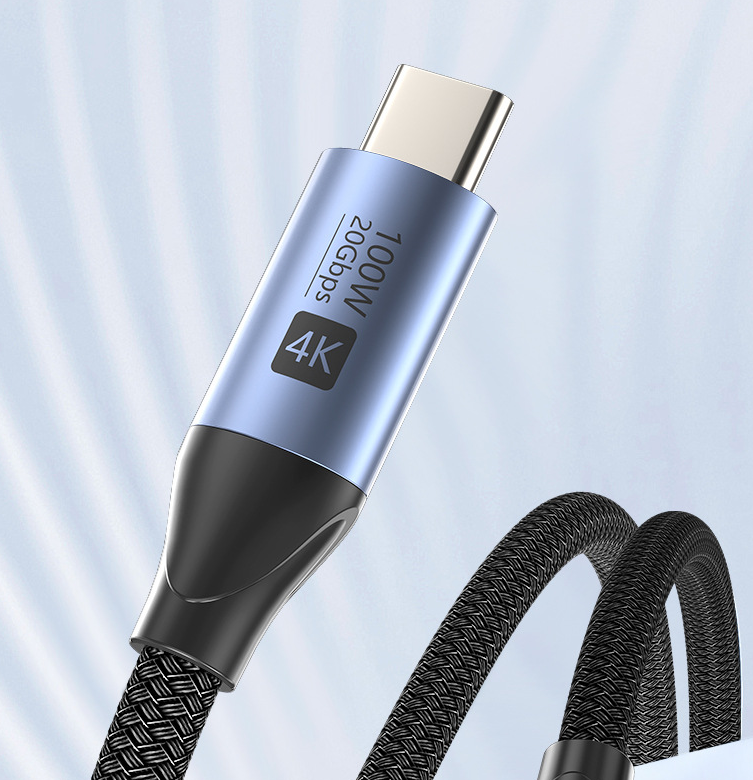 USB-C to USB-C Charging Cable – 100W High-Speed Data Transfer