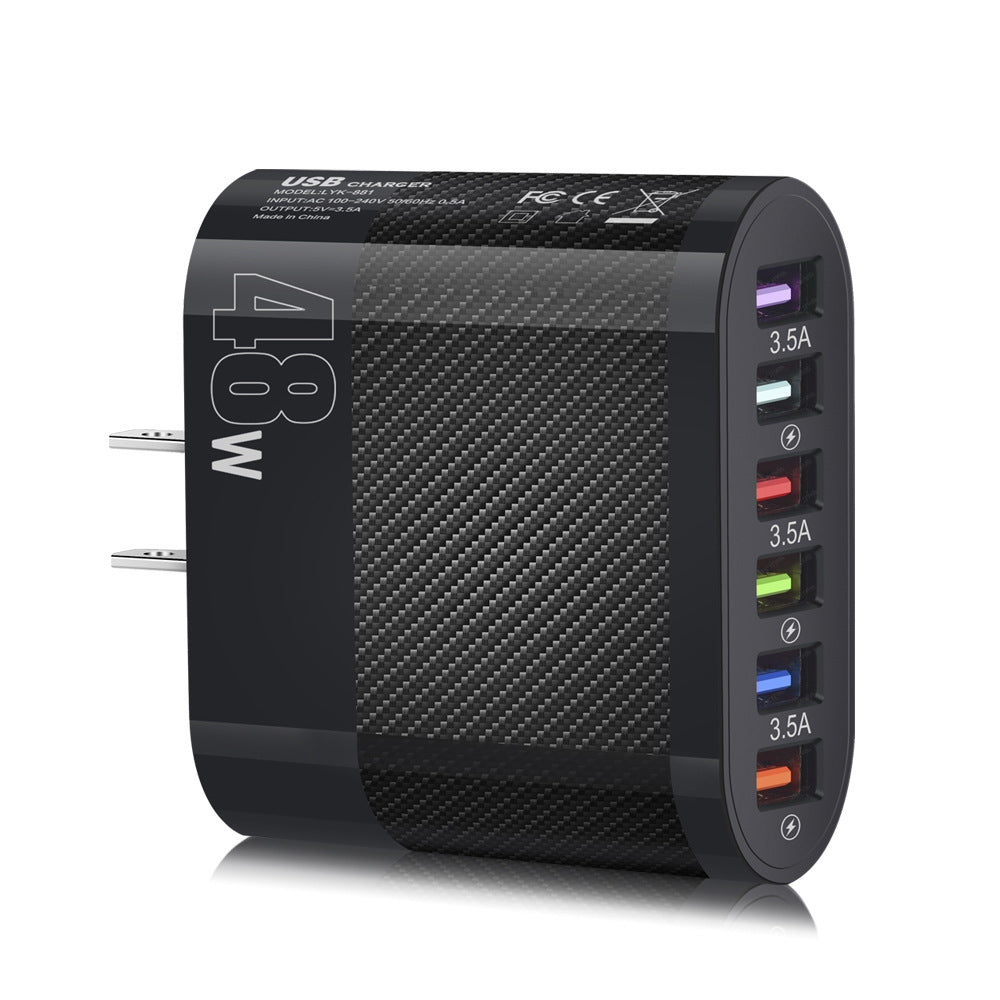 USB Wall Charger – 6-Port High Output