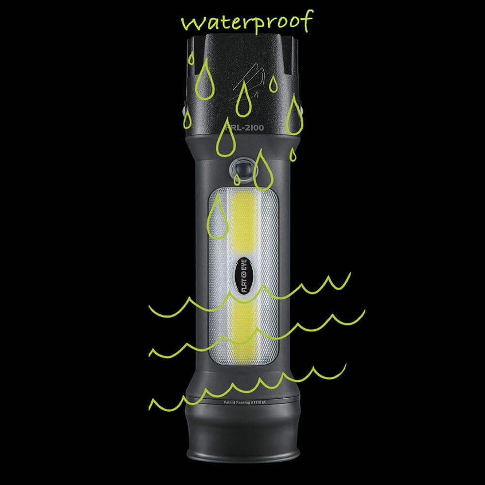 FLATEYE FRL-2100 Rechargeable LED Lantern - 2175 Lumens Flashlight