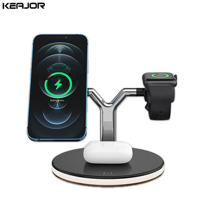 Magnetic Wireless Charger Stand - Fast Charging Dock
