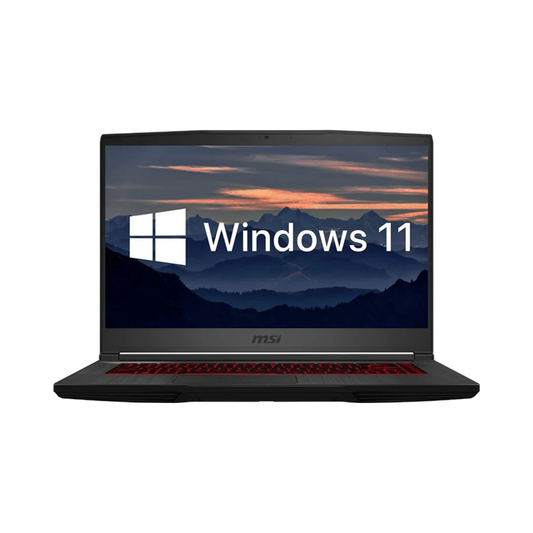 GF65 Gaming Laptop - 15.6" FHD 144Hz, i5-10500H, 64GB RAM, 2TB SSD, RTX 3060