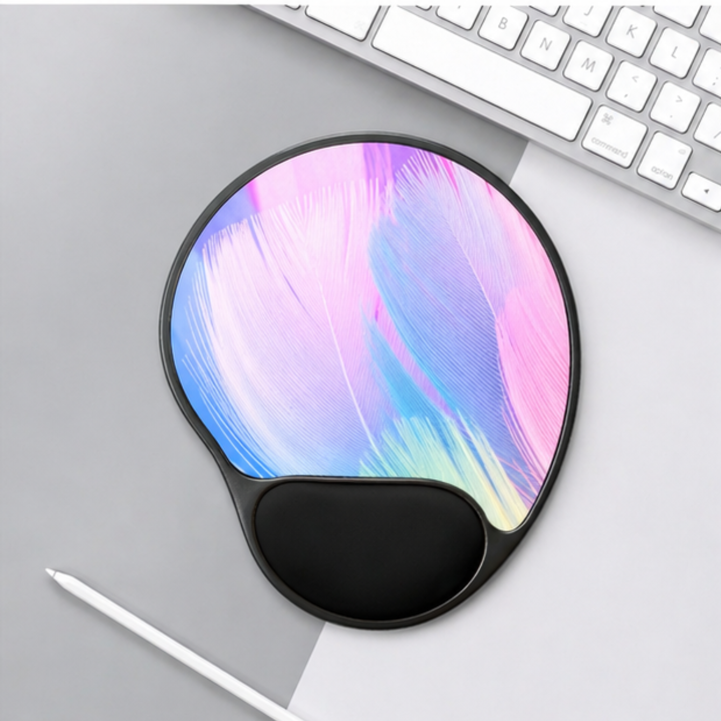 Ergonomic Mouse Pad – Candy Wisps