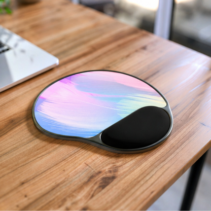 Ergonomic Mouse Pad – Candy Wisps