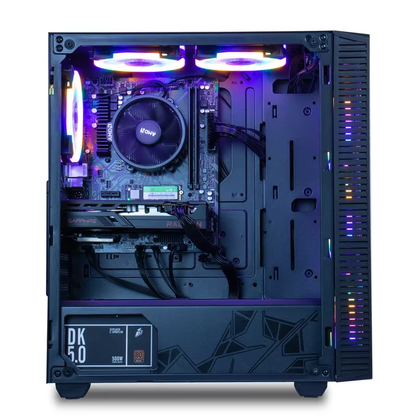 Gaming PC - AMD Ryzen 5 4500, RTX 3060, 500GB NVMe, Windows 10 Pro Desktop