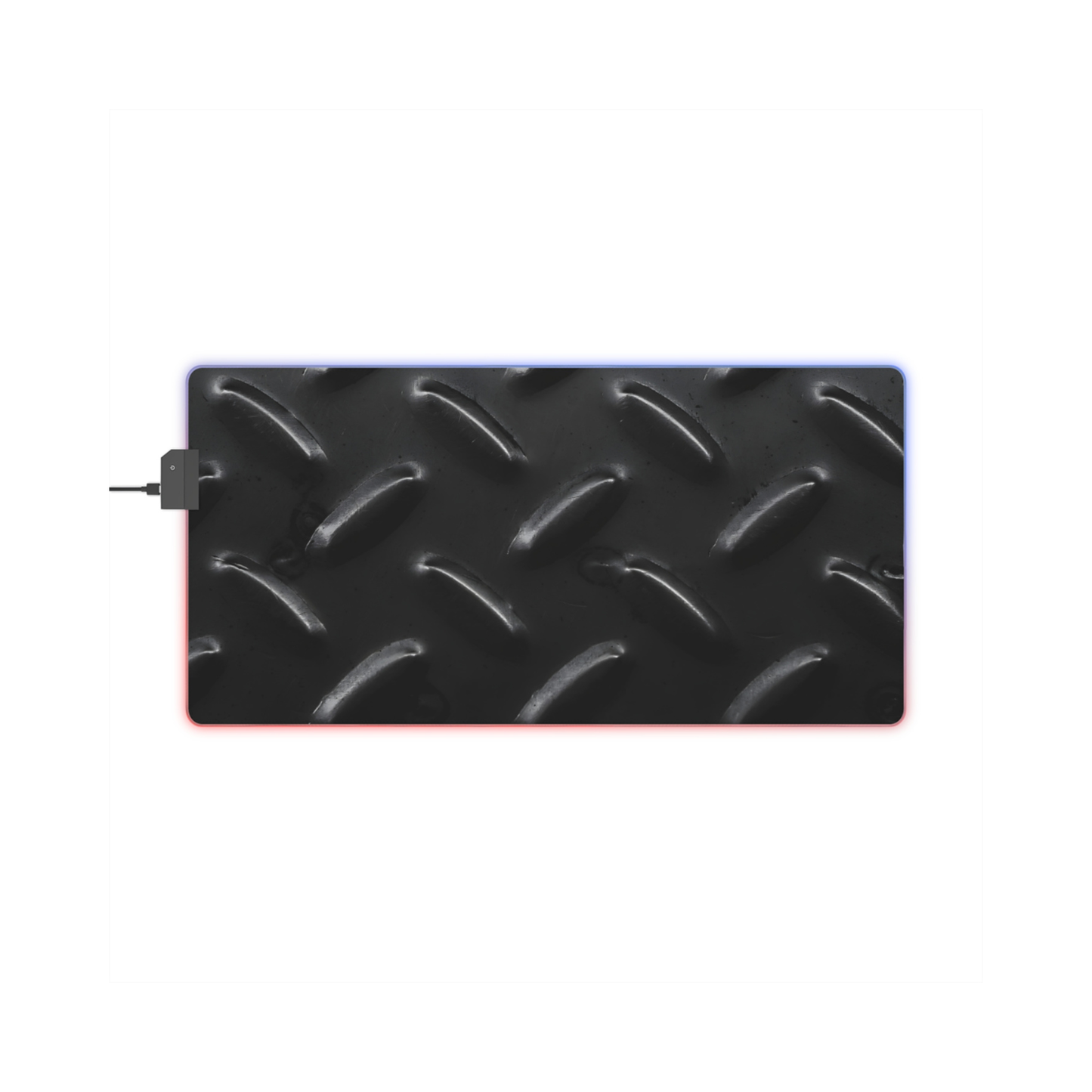 Gaming LED Desk Mat – Blackout Plate