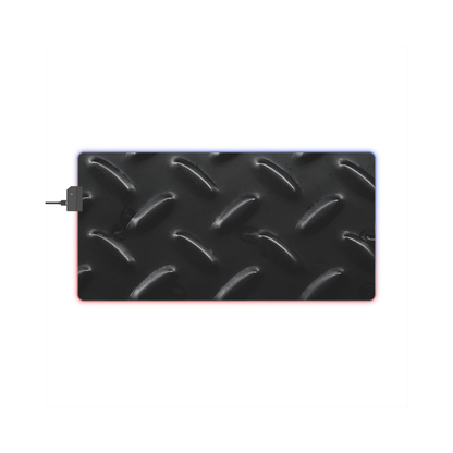 Gaming LED Desk Mat – Blackout Plate