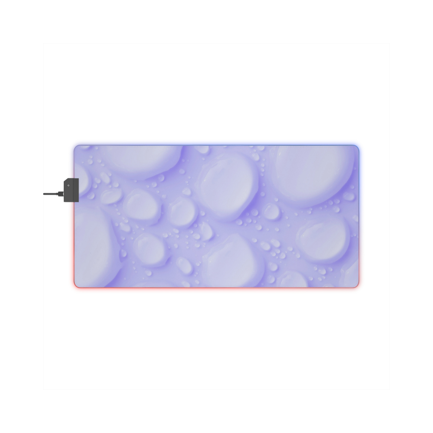 Gaming LED Desk Mat – Lilac Dew