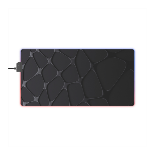 Gaming LED Desk Mat – Night Scale