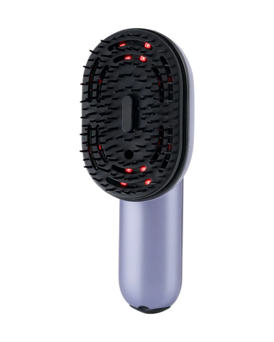 Hair Care Spray Massage Comb - Vibrating Scalp Massager with Atomizing Brush