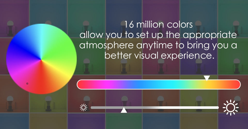 Wi-Fi Smart RGB + White Light Bulb - Alexa/Google Home Compatible - Dimmable, Timer, Color Changing