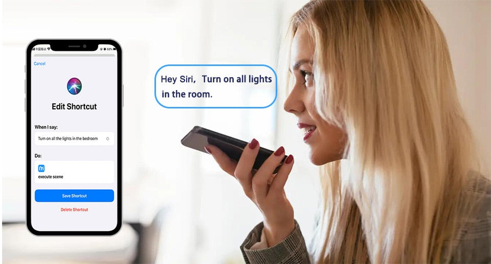Wi-Fi Smart RGB + White Light Bulb - Alexa/Google Home Compatible - Dimmable, Timer, Color Changing