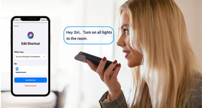 Wi-Fi Smart RGB + White Light Bulb - Alexa/Google Home Compatible - Dimmable, Timer, Color Changing