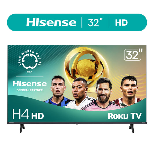 32-Inch Class H4 Series HD Roku Smart TV (32H4030F3) - 720P HD LCD Screen, LED TV, DTS Trusurround Sound, Motion Rate 120, Gmaing Mode