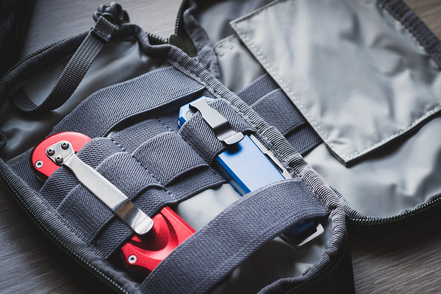 EDC MOLLE Belt Pocket Organizer - Tactical Gear Storage Pouch