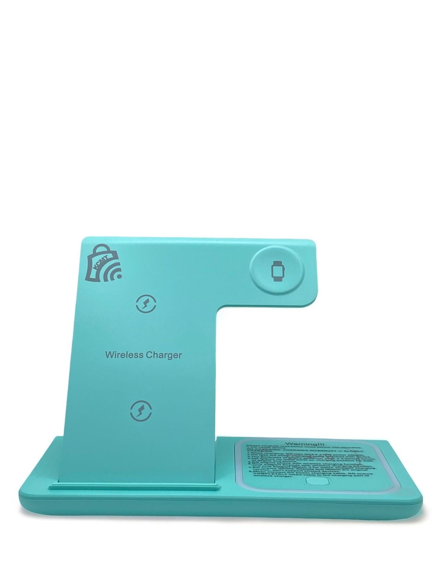 Cargador inalámbrico plegable 3 en 1: estación de carga rápida para múltiples dispositivos