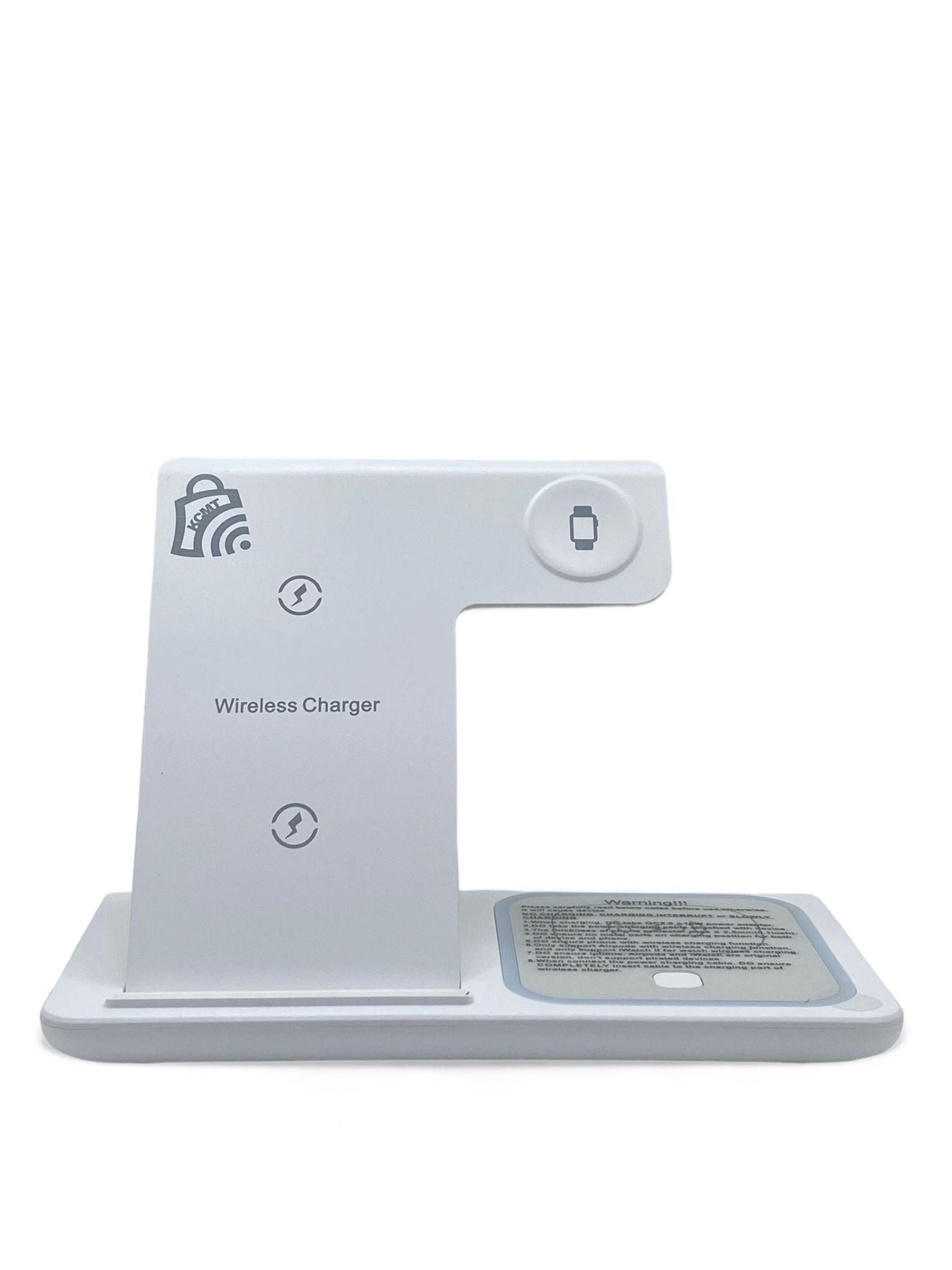 Cargador inalámbrico plegable 3 en 1: estación de carga rápida para múltiples dispositivos