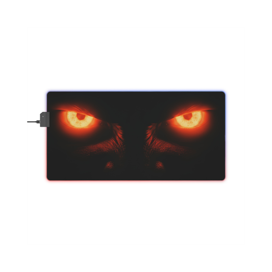 LED Desk Mat – Blazing Monster Eye