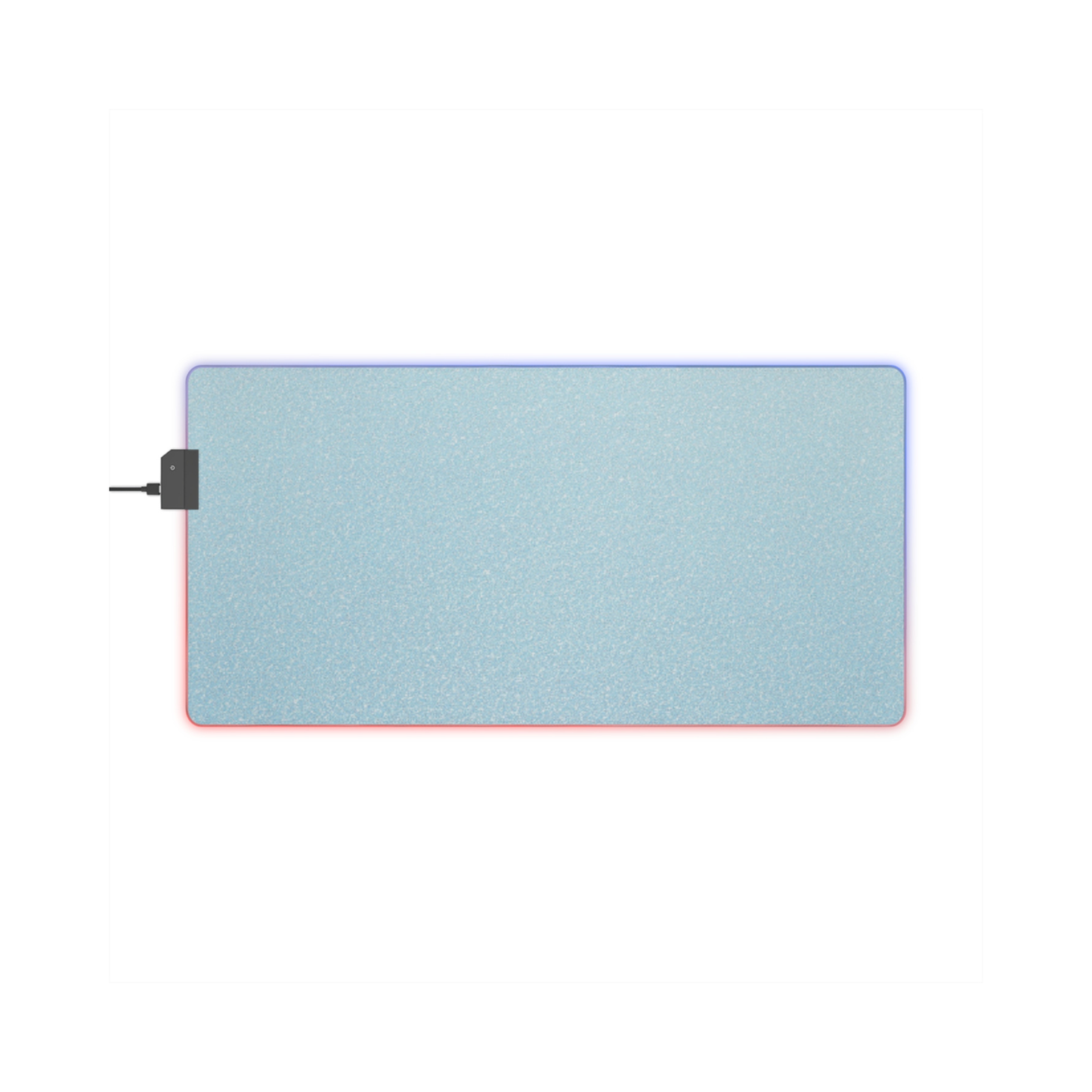 Gaming LED Desk Mat – Blue Whisper