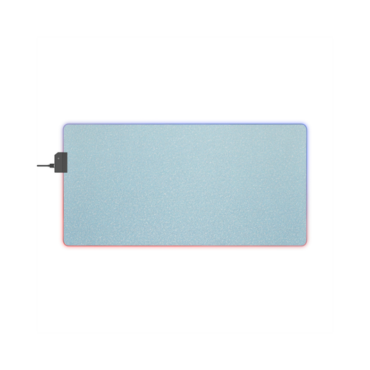 Gaming LED Desk Mat – Blue Whisper