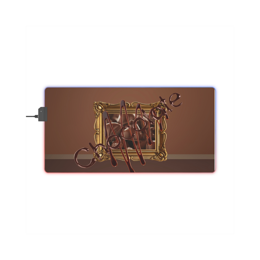 LED Desk Mat – Chocolate Truffle