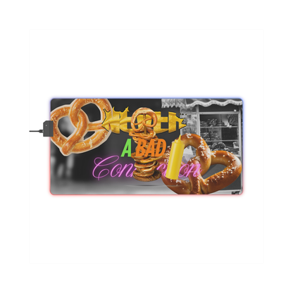 LED Desk Mat – Never a Bad Connection Pretzel Stack