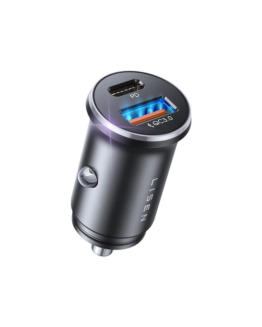 LISEN 54W USB-C Car Phone Charger - Cigarette Lighter Adapter