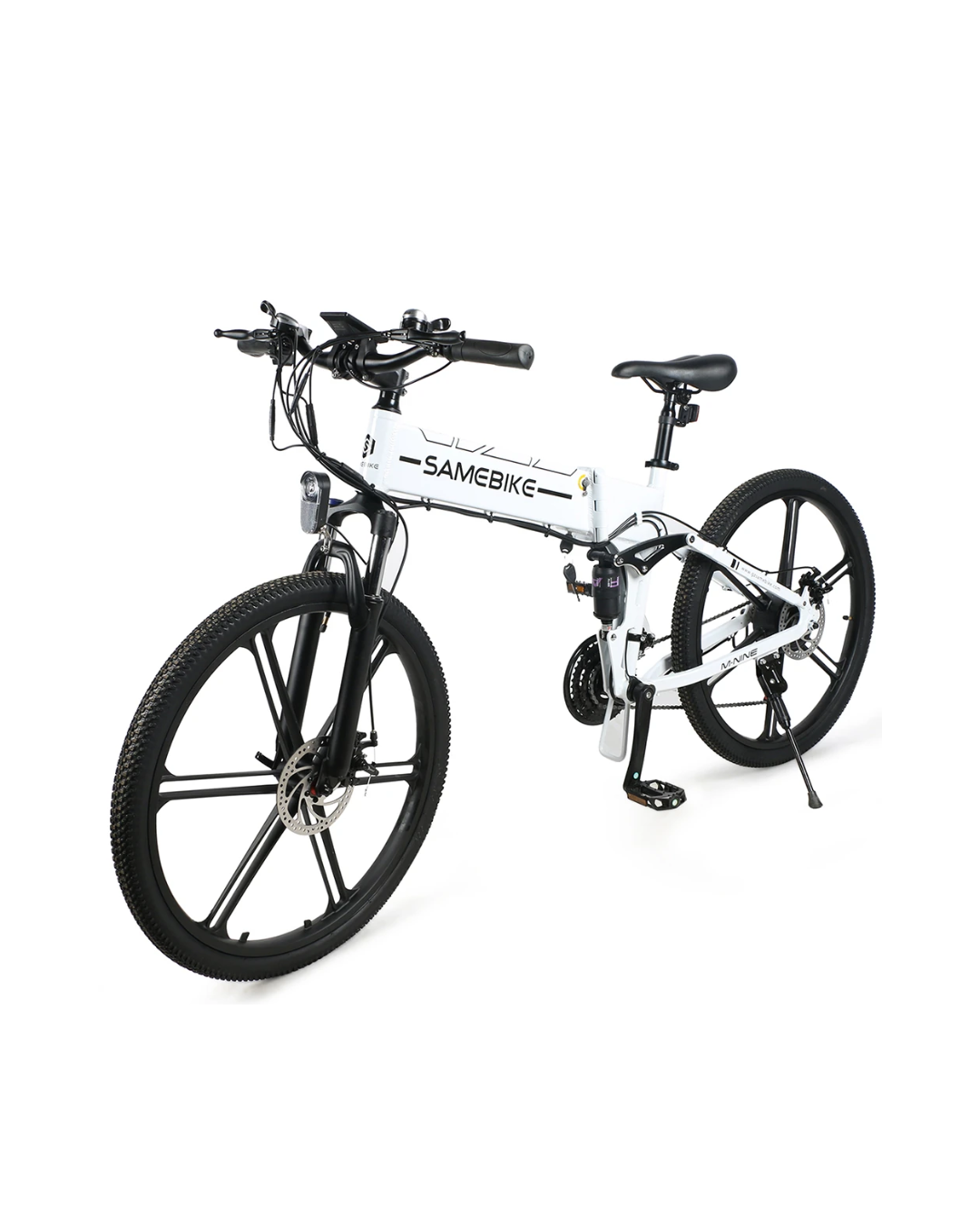 LO26-II Folding Electric Bike - 48V 500W, 26", 80Km Range, Dual Disc Brake, 150Kg Max Load