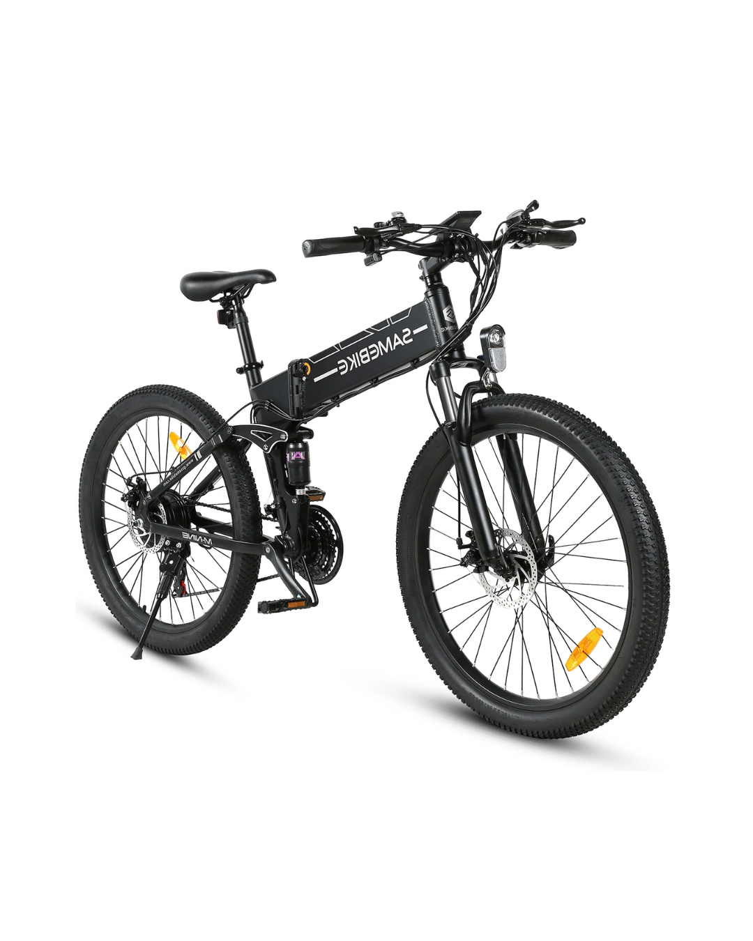 LO26-II-FT Folding Electric Bike - 48V 500W (Max 800W), 26", 12.5Ah Battery, 80-90Km Range, Dual Disc Brake