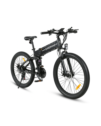 LO26-II-FT Folding Electric Bike - 48V 500W (Max 800W), 26", 12.5Ah Battery, 80-90Km Range, Dual Disc Brake