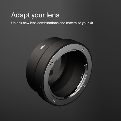 Lens Mount Adapter - Olympus OM to Fujifilm X Camera Body