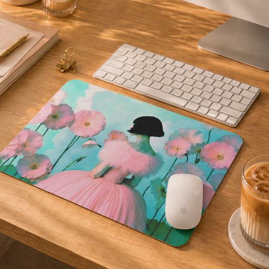 Mouse Pad – Garden Romance