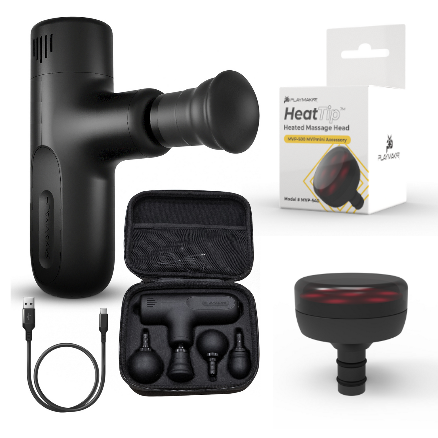 MVPmini Percussion Massage Gun - Portable Deep Tissue Recovery System