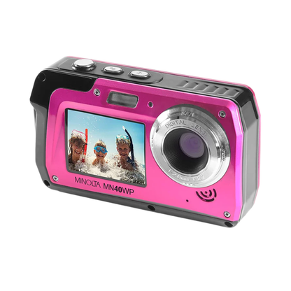 Minolta MN40WP Dual Screen Waterproof Digital Camera - 48MP