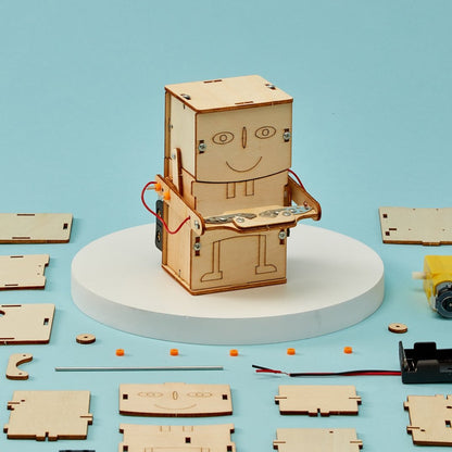 Money Bank Robot DIY Kit - Educational STEM Learning Toy