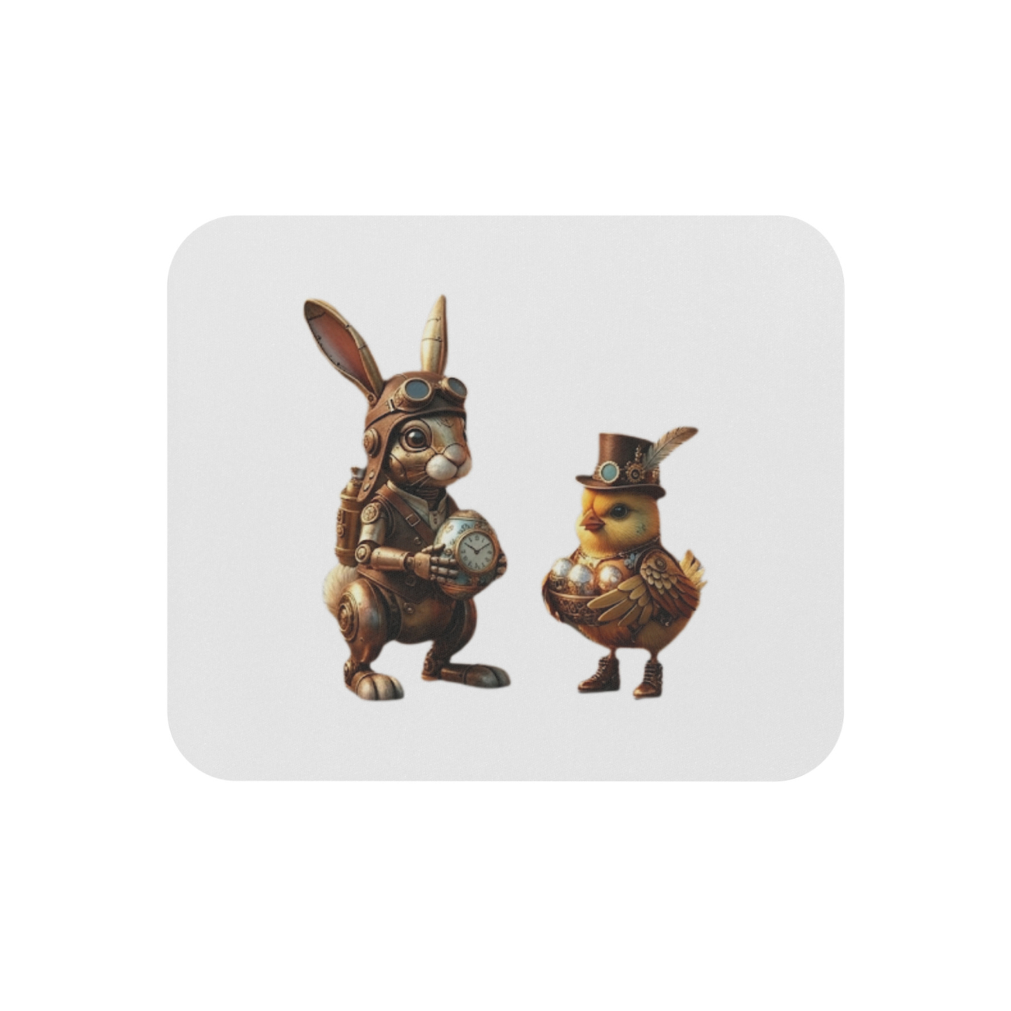 Mouse Pad – Clockwork Cottontail