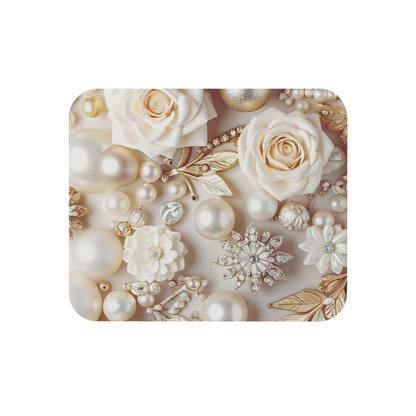 Mouse Pad – Ivory Opulence