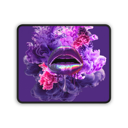 Gaming Mouse Pad – Purple Haze Lips