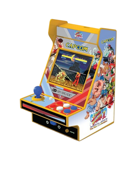 My Arcade Super Street Fighter II Nano Player Pro - Portable Retro Gaming Console